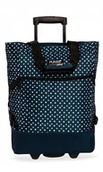 Torby i wózki na zakupy - Wózek Na Zakupy Granatowy W Białe Kropki 36 Litrów / Punta - miniaturka - grafika 1