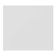 Fronty meblowe - Front kuchenny do szafki z 2 szufladami GoodHome Stevia 40 cm biały mat - miniaturka - grafika 1