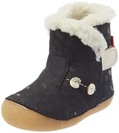 Botki damskie - Kickers Chłopięce dla dziewczynek tak wietrzne botki, granatowe złoto fantazyjne, 7 UK dziecko - miniaturka - grafika 1