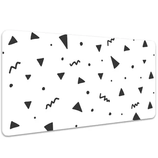 Podkładka na całe biurko Geometryczne kształty 100x50 cm - Podkładki na biurko - miniaturka - grafika 1