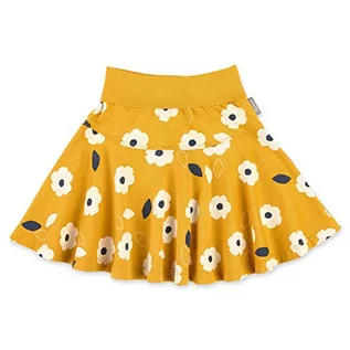 Spódnice - Sigikid Spódnica z bawełny ekologicznej dla dziewczynek w rozmiarach od 98 do 128, Żółty kwiat, 122 cm - grafika 1