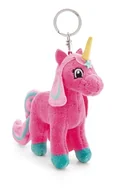 Plecaki - Breloczek Jednorożec Lissy PONY Antonia 10cm różowy - Pluszowy towarzysz przytulanka zwierzęca z kółkiem na klucze do smyczy, torby albo plecaka - miniaturka - grafika 1