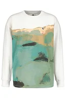 Bluzy dla chłopców - Garcia Kids Chłopięca bluza, off white, 140/146, Off White, 140 - miniaturka - grafika 1