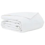 Koce - vidaXL Koce i Kołdry Biały 240 x 220 cm Puch - miniaturka - grafika 1
