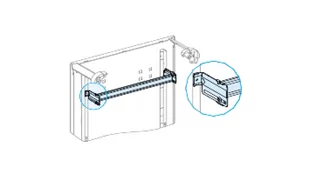 Schneider Electric Prisma Plus G Szyna montażowa TH35 35x15x450mm nastawna LVS03002 LVS03002 - Inne akcesoria elektryczne - miniaturka - grafika 1