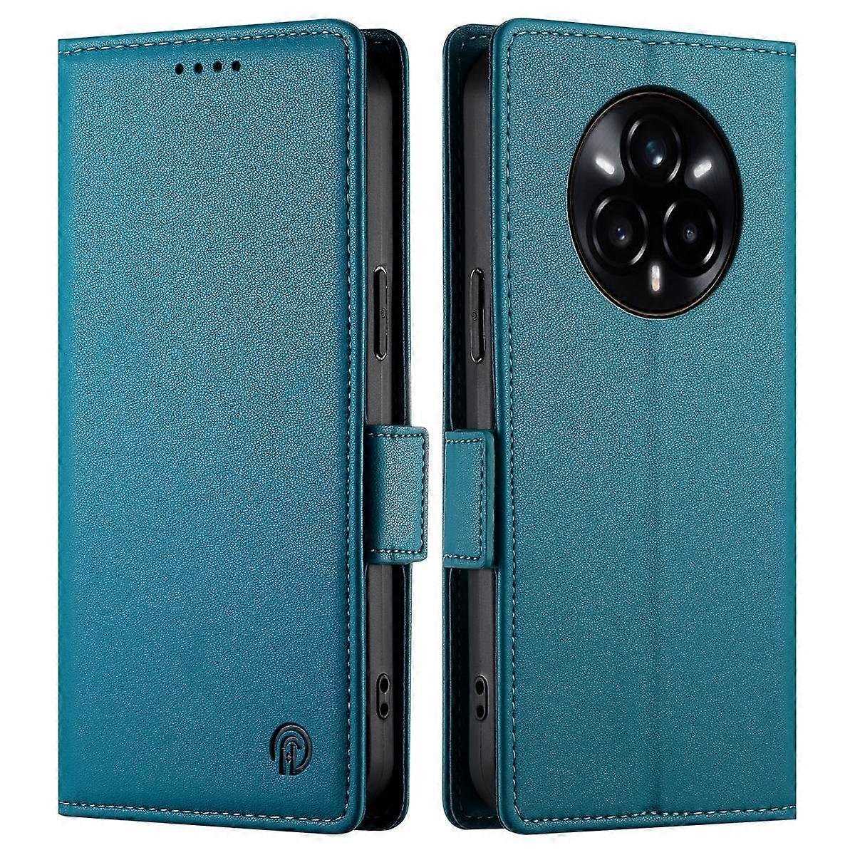 Dla Realme 14 Pro+ 5G Etui Podstawka Portfel Portfel Etui Na Telefon - Niebieski Wielobarwny Blue