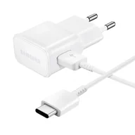 Ładowarki do telefonów - Ładowarka sieciowa Samsung USB-A 15W z kablem USB-A - USB-C - biała SAMSUNG - miniaturka - grafika 1