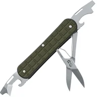 Noże - Fox Vulpis - Narzędzia z Wzorem Granatu Wojskowa Zieleń FX-VPGPW-130-F3 MG - miniaturka - grafika 1