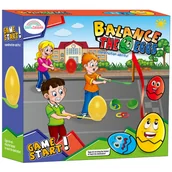 Zabawy w naśladowanie dorosłych - Rodzinna Gra Zręcznościowa BALANSOWANIE JAJKIEM NA ŁYŻCE Wyścig z Jajkiem - miniaturka - grafika 1