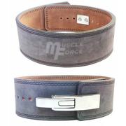 Pasy kulturystyczne - Weightlifting belt with buckle size S (pas trójbojowy z klamrą S) - miniaturka - grafika 1