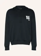 Bluzy męskie - Lacoste Bluza Z Kapturem schwarz - LACOSTE - miniaturka - grafika 1