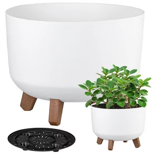 Doniczka Gracia Standard DGRL240 biała - Donice Doniczka Gracia Standard DGRL240 biała - Donice - miniaturka - grafika 1