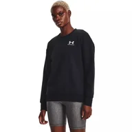 Bluzy damskie - Bluza damska Under Armour Essential Fleece Crew-S - miniaturka - grafika 1