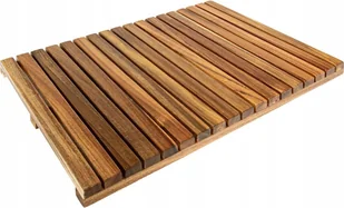 5five Podest łazienkowy z drewna akacji ACACIA 53 x 36 cm - Półki łazienkowe - miniaturka - grafika 1