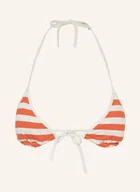 Stroje kąpielowe - Tommy Hilfiger Góra Od Bikini Trójkątnego orange - miniaturka - grafika 1
