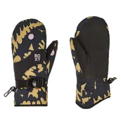 Rękawice narciarskie - Rękawice snowboardowe Roxy Jetty ERGHN03051 Czarny - miniaturka - grafika 1
