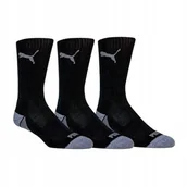 Skarpetki męskie - Sportowe Skarpety Puma Crew Socks 3-pak 897580-02 termiczne Rozmiar 42/46 - miniaturka - grafika 1