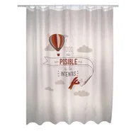 Zasłony prysznicowe - Zasłona prysznicowa Wszystko Jest Możliwe wielokolorowa 1,8x2 cm - miniaturka - grafika 1