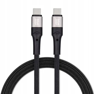 KABEL USB DO TELEFONU SZYBKI Przewód OPLOT PD USB TYP C - TYP C 60W 2m QC - Kable USB - miniaturka - grafika 1
