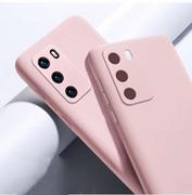 Etui i futerały do telefonów - Silicone Case Elastyczne Silikonowe Etui Pokrowiec Xiaomi Poco M3  / Redmi 9T Pudrowy - miniaturka - grafika 1