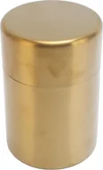 Herbata - Pojemnik na herbatę Złoty 304 Stal nierdzewna Uszczelniony Odporny na wilgoć Kawa Cukier Herbata Liść Słoik S - miniaturka - grafika 1