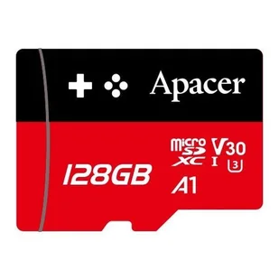 Karta pamięci microsdxc apacer gaming 128gb (100/80 mb/s) class 10 uhs-i u3 v30 a1 AP128GMCSX10U7-RAGC - Karty pamięci - miniaturka - grafika 1