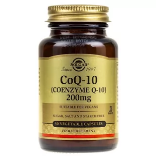 Solgar Solgar, Koenzym Q10, 200 mg, 30 kapsułek - Witaminy i minerały dla sportowców - miniaturka - grafika 1