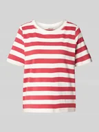 Koszulki i topy damskie - T-shirt o kroju regular fit z czystej bawełny - miniaturka - grafika 1