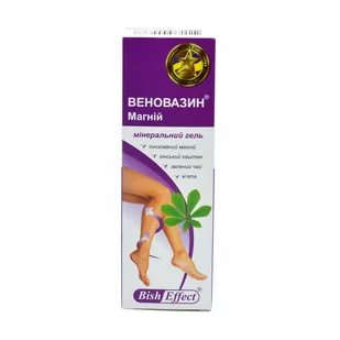 Biszofit KOSMETYKI ROSYJSKIE Żel do ciała Wenowazin z magnezem 75ml BS1212 - Balsamy i kremy do ciała - miniaturka - grafika 1