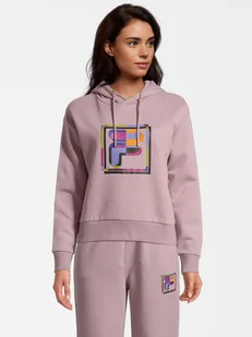 Bluza damska z kapturem krótka Fila FAW0275-40024 XS Różowa (4064556300881). Bluzy z kapturem damskie - Bluzy damskie - miniaturka - grafika 1
