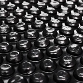 Akcesoria do basenów - vidaXL Pokrywa na basen, czarna, 300 cm, PE - miniaturka - grafika 1