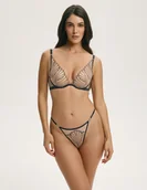 Biustonosze - Biustonosz push-up NUGAT Esotiq szary 65D - miniaturka - grafika 1