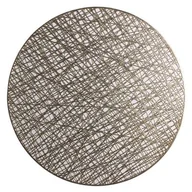 Obrusy i serwetki - Podkładka KREIS średnica 38 cm złoty - miniaturka - grafika 1