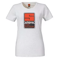 Koszulki i topy damskie - Schöffel Schöffel Damski Originals Kitimat T-shirt damski biały Cloud Dancer 44 12312 - miniaturka - grafika 1