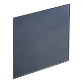 Kratki wentylacyjne - Front do kratki wentylacyjnej TRAX 125 mm niebieski szkło EQUATION 5901171280657 - miniaturka - grafika 1