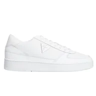 Półbuty męskie - Buty męskie Guess Sillea skórzane białe sneakersy-41 - miniaturka - grafika 1