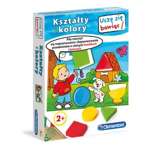 Clementoni Kształty i Kolory 60917 - Gry planszowe - miniaturka - grafika 2