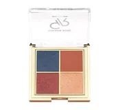 Cienie do powiek - Golden Rose - Quattro Eyeshadow Palette - Paleta 4 cieni do oczu - 4x2,2 g - 03 BLUE CHARM - miniaturka - grafika 1