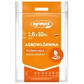 Agrowłókniny - Agrimpex Agrowłóknina ściółkująca przeciw chwastom - hobby 1,6m x 10m, 50g/m2, marki AH161050 - miniaturka - grafika 1