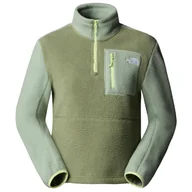 Bluzy sportowe damskie - Bluza damska The North Face W Yumiori 1/4 Zip Rozmiar: M / Kolor: zielony - miniaturka - grafika 1
