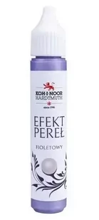 KIN efekt pereł 30 ml fioletowy - Kredki, ołówki, pastele i pisaki - miniaturka - grafika 1