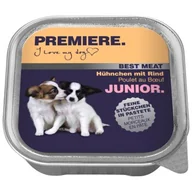 Mokra karma dla psów - PREMIERE Best Meat Junior Kurczak z wołowiną 16x100 g - miniaturka - grafika 1