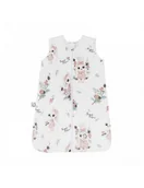 Śpiworki dla dzieci - Bonjour Cherie Śpiworek bambusowy Light Romantyczny królik 0-6 - miniaturka - grafika 1