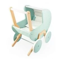 Drewniany wózek dla lalek Zen 18 m+ Janod - Domki dla lalek - miniaturka - grafika 1