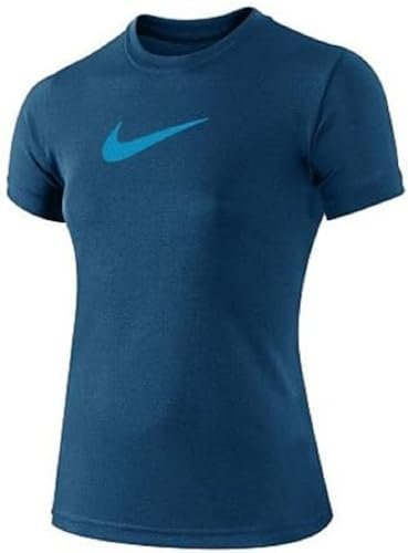 Nike Legend Ss Top Yth dziewczęca koszulka treningowa z krótkim rękawem niebieski Niebieska moc/turkusowy Neo XS