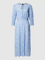 Sukienki - Sukienka midi z wycięciem w kształcie łezki model ‘Daflori’ - miniaturka - grafika 1