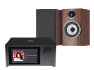 Zestawy stereo - NAD C 700 V2 (czarny) + 707 S3 (mokka) - miniaturka - grafika 1