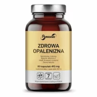 Włosy, skóra, paznokcie - Panaseus Zdrowa opalenizna Suplement diety 50 kaps. - miniaturka - grafika 1