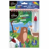 Kolorowanki, wyklejanki - Magiczna wielorazowa kolorowanka wodna Zwierzęta - miniaturka - grafika 1