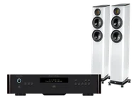 Zestawy stereo - Rotel RA-1572 MkII (czarny) + FS407.2 (biały) - miniaturka - grafika 1